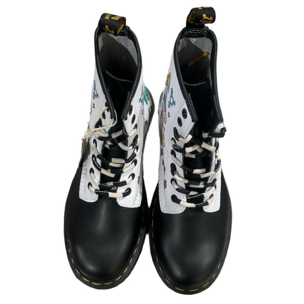 Dr. Marten’s 1460 Wednesday Holmes for Pride Smooth Leather Boots